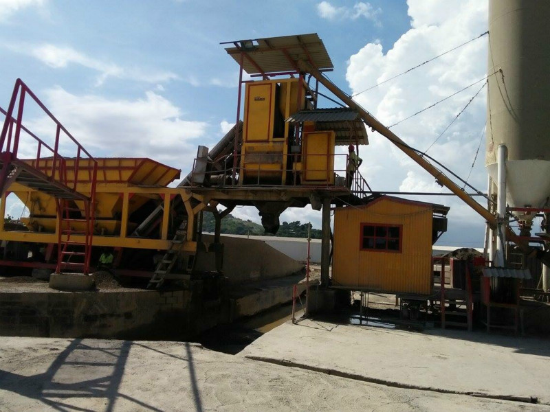 trạm trộn bê tông di động